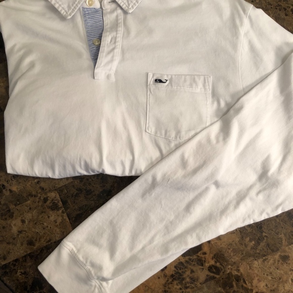 Vineyard Vines Long Sleeve Polo - Large - Picture 4 of 4